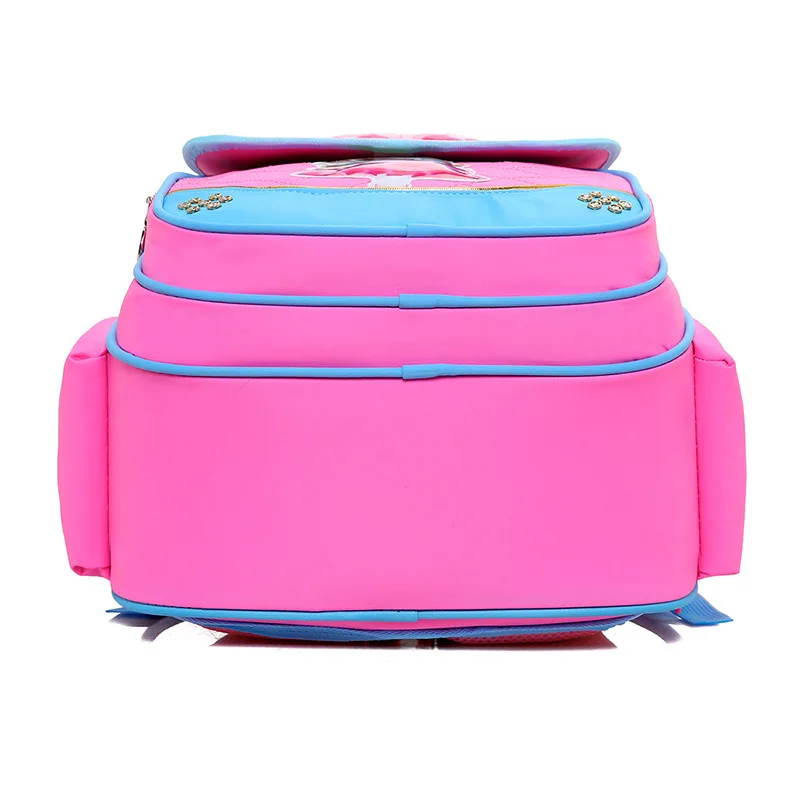 2019 Fashion Cartoon Printing Kids School Backpack for Girls High quality nylon princess school bags 2pcs/set children backpacks | Багаж и
