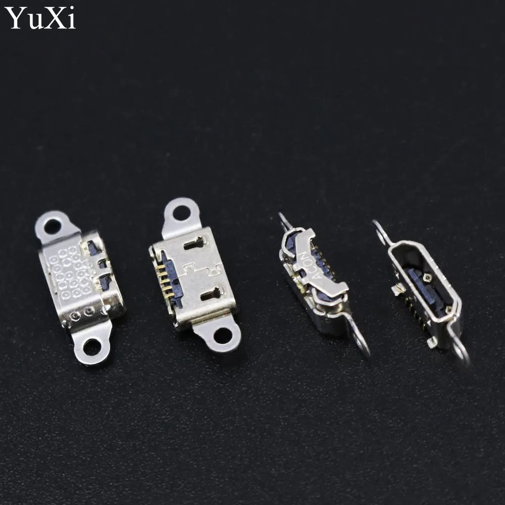YuXi 10 шт./лот Micro USB разъем для передачи данных OPPO R3 R7007 R7005|Соединители| |