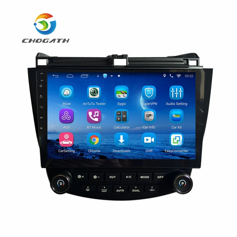ChoGath 7 0 дюймов Android 10 2 gps навигация для Honda Accord 2007 2003 головное устройство с 1080 P видео