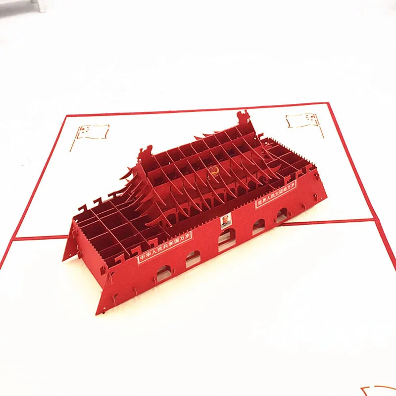 1 шт. Креативные 3D китайские Стильные Классические Вечерние Пригласительные