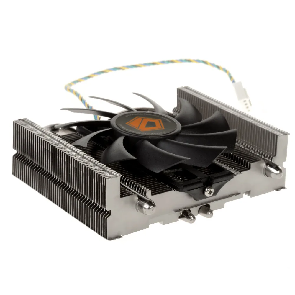 Is-25i ID-COOLING для ITX и HTPC систем низкопрофильный TDP 75 Вт кулер для процессора ультра тонкий, высота всего 27 мм, для Intel