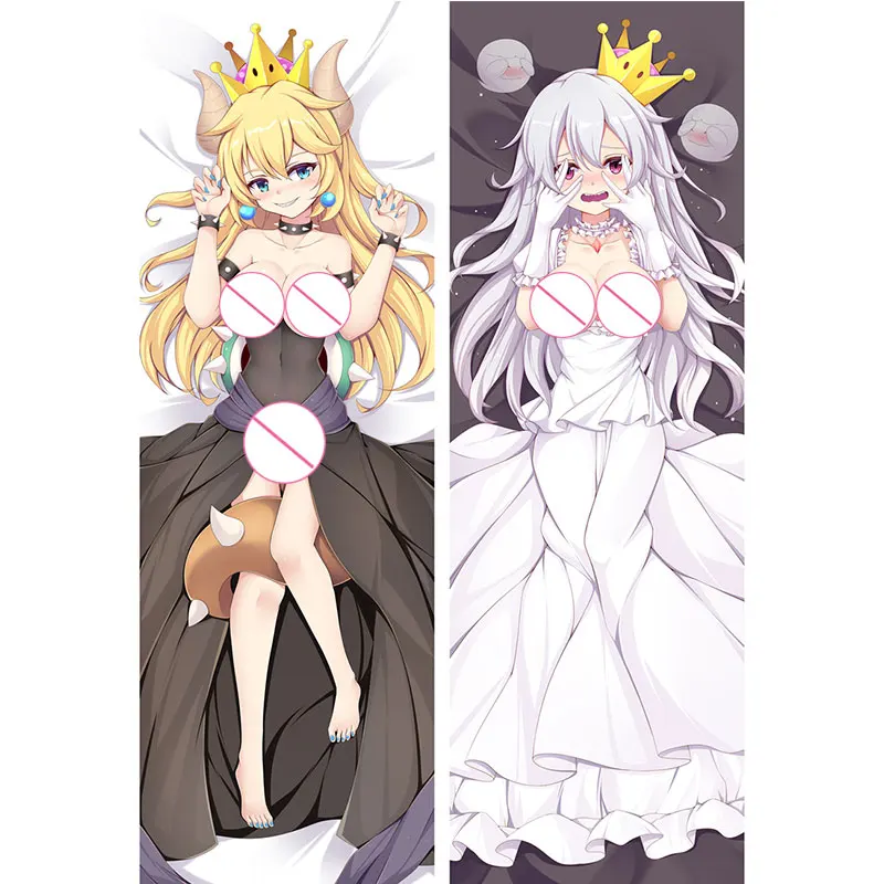 Сексуальная двухсторонняя наволочка с принтом Dakimakura аниме постельное белье
