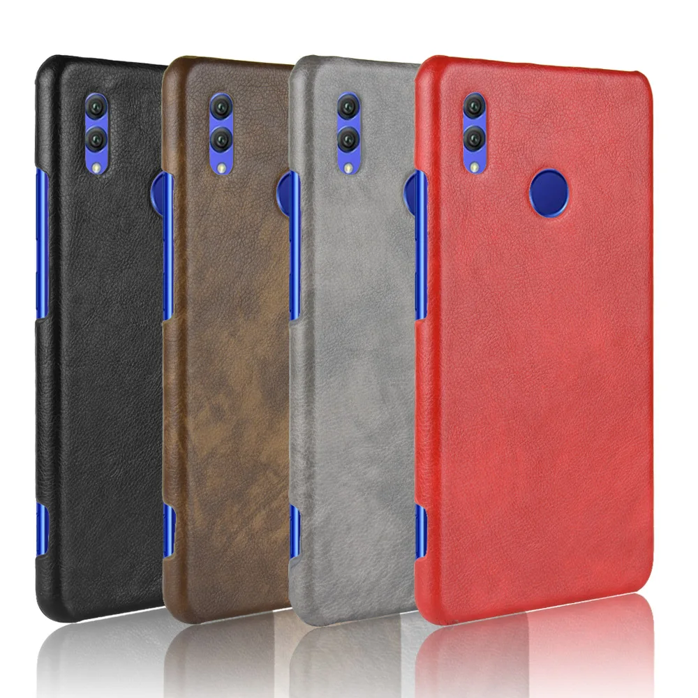 For Huawei Honor Note 10 Case Hard PC+PU Leather Retro Litchi grain Phone Note10 Cover | Мобильные телефоны и аксессуары