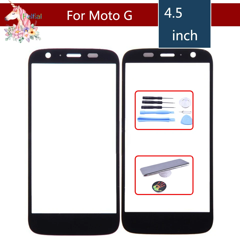 Сенсорный экран для Motorola Moto G XT1032 XT1033 G1 передняя внешняя стеклянная панель