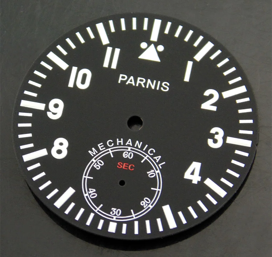 Парниш черный циферблат 38 9 мм fit ETA 6498 Asia 3620 st 3600 часы P418|watch tv|watch mkwatch satellite |