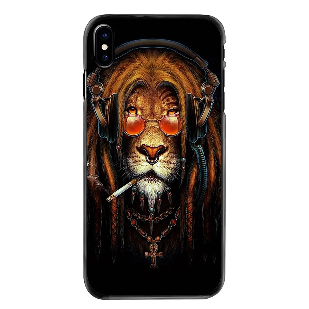 Cori Reith раста Лев рэгги Боб Марли арт для Iphone 4 4s 5 5S 5C SE 6 S 7 8 Plus X XR XS Max iPod Touch Чехол Для