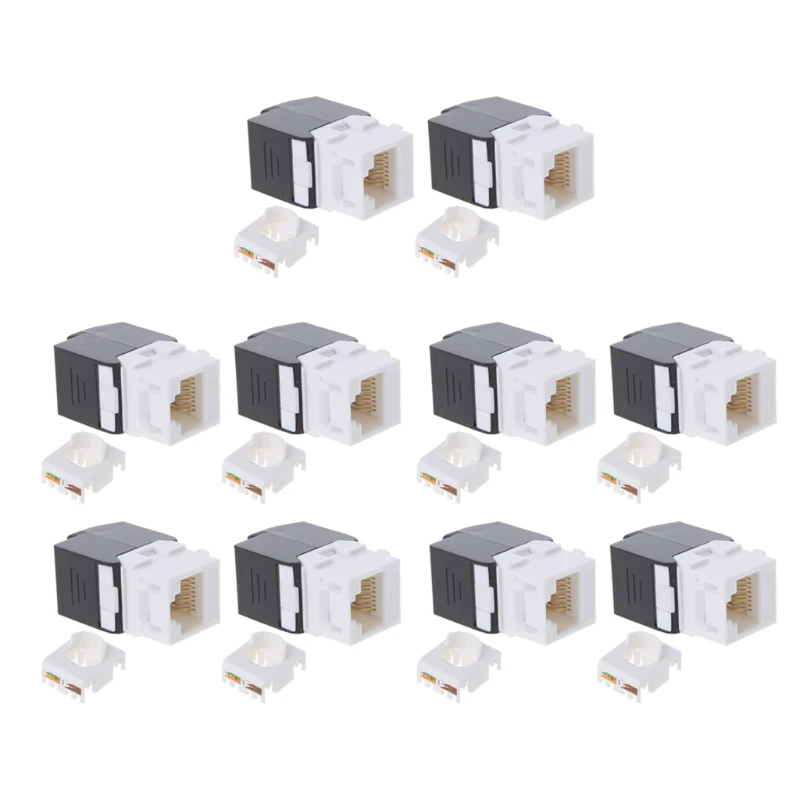 Гигабитный RJ45 CAT6 модуль Разъемы Набор инструментов- соединительный кабель с разъемом USB адаптер