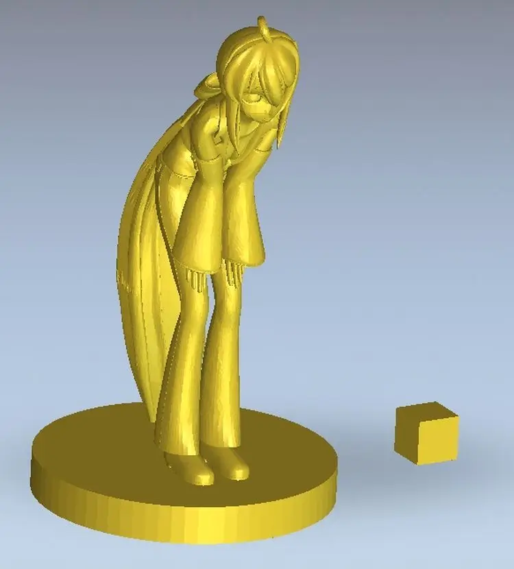 3d модель рельef для ЧПУ или 3D-принтеров в формате STL Japan_women | Инструменты
