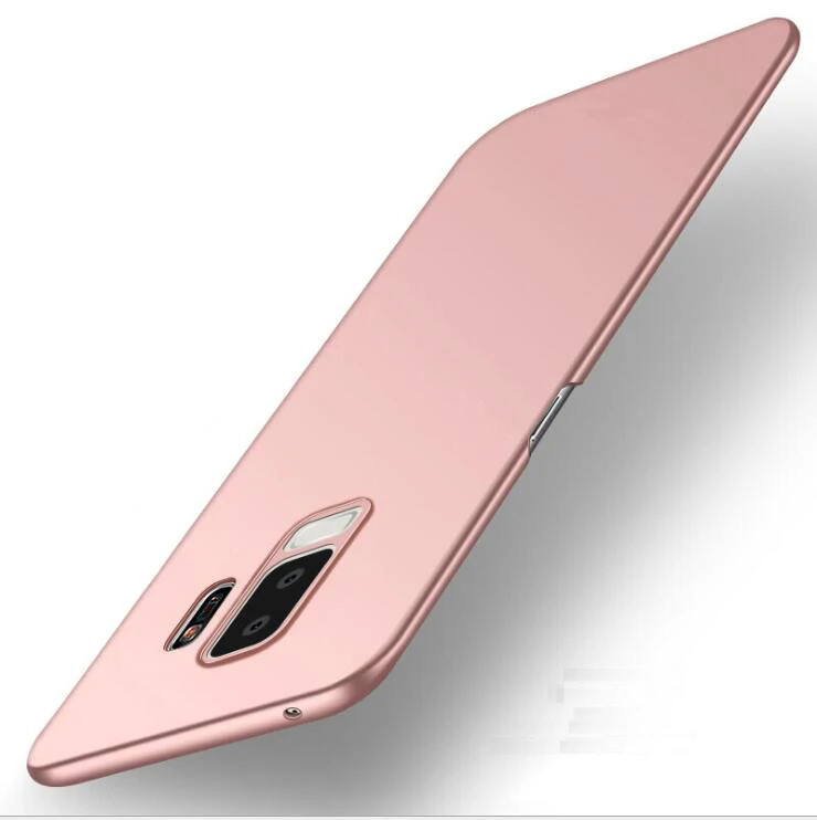 rose gold Чехол для samsung s9 plus, чехол s9+, Жесткий pc, задняя крышка, защитный черный чехол, coque MOFi,, для galaxy s9, чехол - Цвет: rose gold