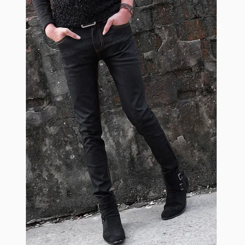 Новинка 2020 модные эластичные облегающие джинсы для подростков брюки-карандаш