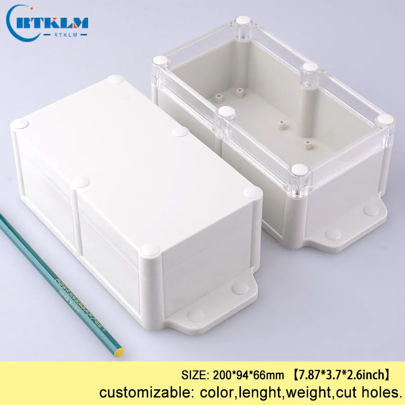 Настенная пластиковая проектная Коробка ABS водонепроницаемая распределительная