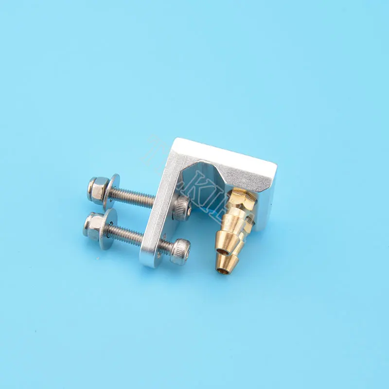 Водяное всасывающее устройство кормы для RC-лодки с двойным насадком M5 из металла для модели яхты Cat O хорошего качества.