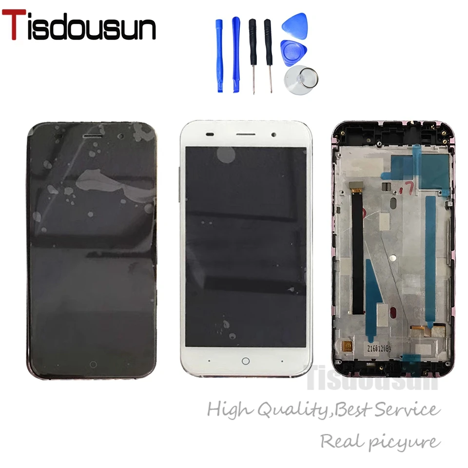 5 0 дюймовый ЖК + TP Для ZTE Blade X7 D6 V6 Z7 T660 T663 дисплей с сенсорным экраном дигитайзер