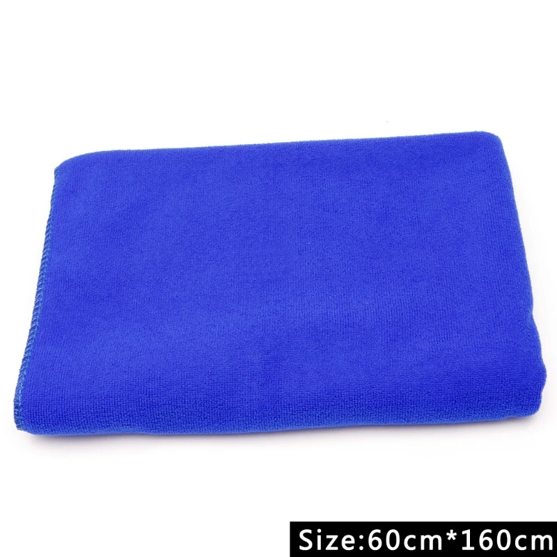 

Полотенце из микрофибры Elite Deluxe, мягкая ткань для мытья автомобиля, для сушки, 60x160 см