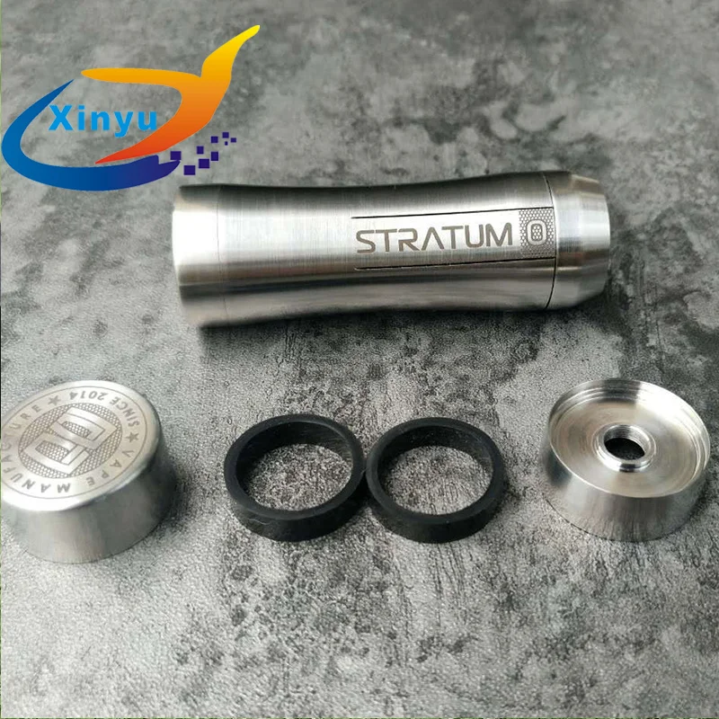 Батарея YFTK 316ss из нержавеющей стали механический мод для mech Stratum zero 18650/20700/21700 с KAYFUN
