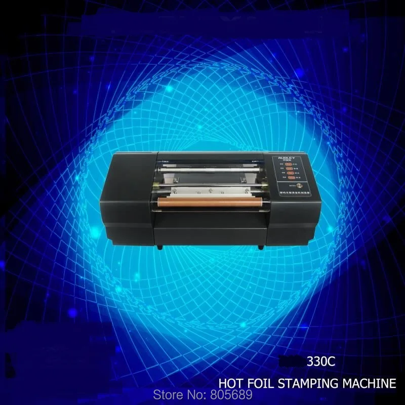 Automatic Hot Foil Printer for A3/A4 Paper Sheet Automatic Saving Foil! Audley 330c Gold Foil Printer Digital Gold Foil Printer