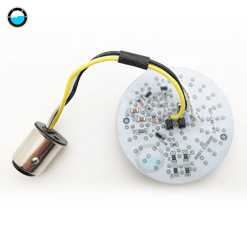 

2 pcs Motorcycle Bullet LED Turn Signal Indicator Light Lamp 1157 LED Turn Signal