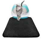 Водонепроницаемый коврик для кошачьего туалета EVA двухслойный коврик для кошачьего туалета чистый коврик продукты для Аксессуары для кошек