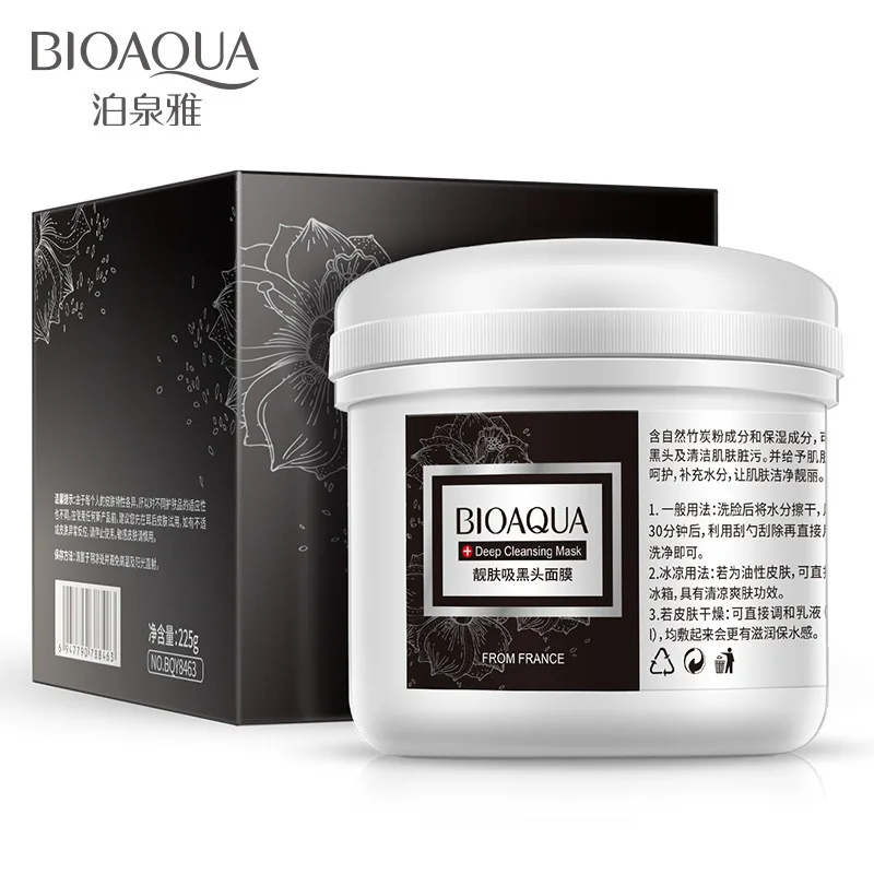 Bioaqua удалить угрей моющиеся маска для лица сосать лечение угревой сыпи уменьшить