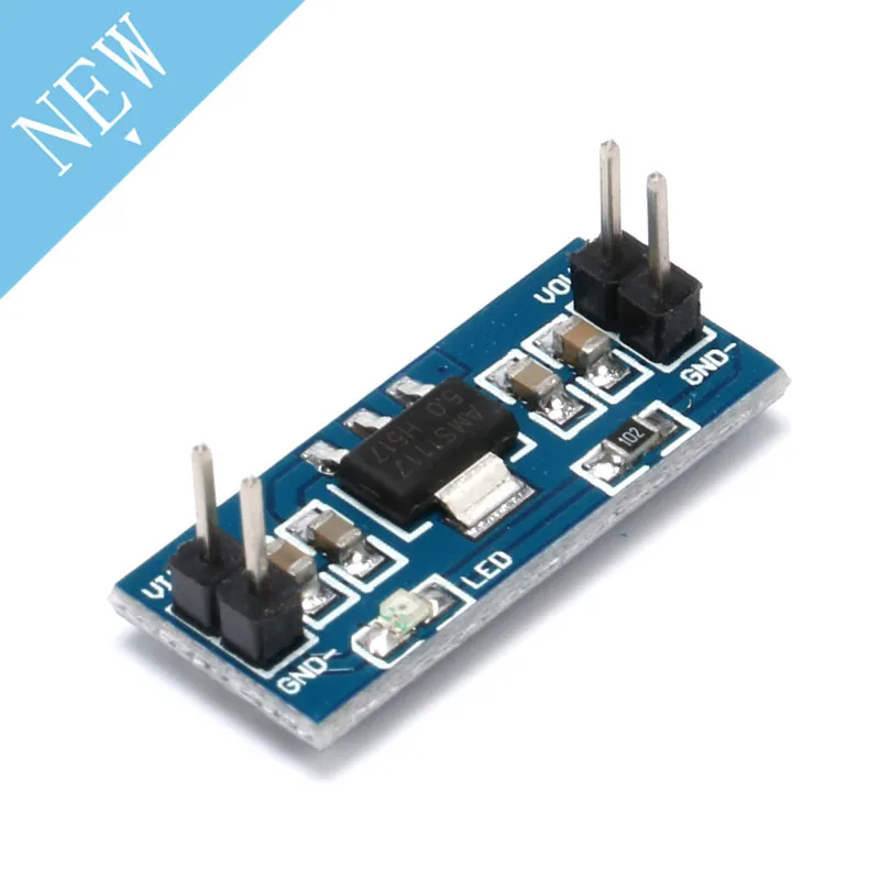 10 шт. AMS1117 6 5 В 12 в поворот на DC понижающий блок питания модуль для Arduino Raspberry