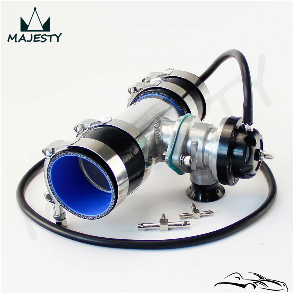 Универсальный фланцевый шланг 30psi TS BOV turbo + 3 дюйма 76*150 мм 2 черных силиконовых
