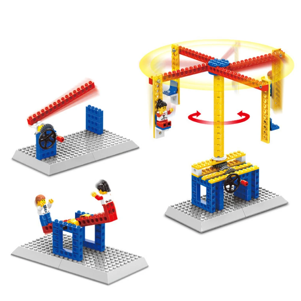 Серия Science & Technology строительные развивающие блоки игрушки для детей DIY Подарочные