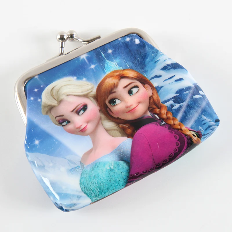 1 шт. мини-Кошельки для монет disney Frozen, кошелек для детей, Детский кошелек, подарки на день рождения, подарки для девочек, индивидуальный подарок
