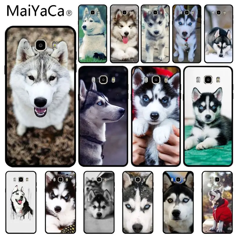 MaiYaCa игрушечная Лайка щенок собака Топ детальный популярный чехол для сотового телефона для Samsung J2 Prime J2 Pro J4 puls J7 J8