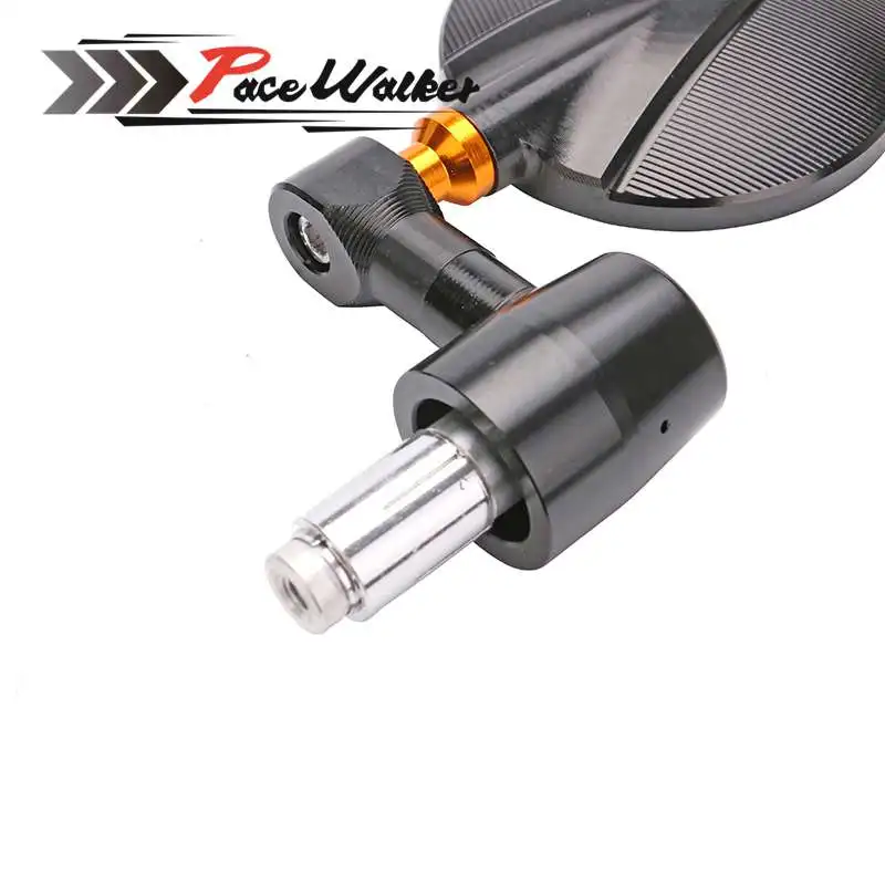PACEWALKER совершенно новый Spy R80 Бар Конец мотоцикла заднего бокового зеркала для honda