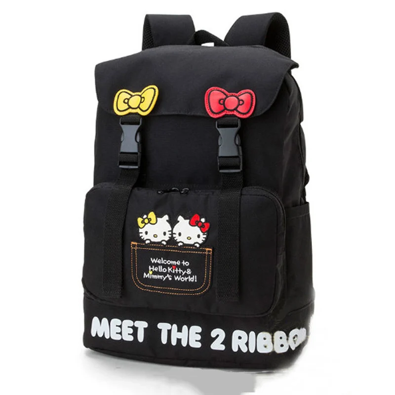 Милый рюкзак hello kitty, детская школьная сумка с рисунком, лучшая детская сумка для девочек, рюкзак для подростков, дорожная сумка hello kitty, высокое качество - Цвет: A