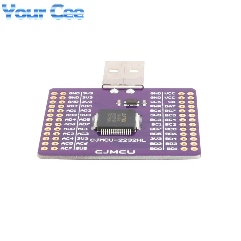 FT2232HL USB TURN UART FIFO SPI I2C JTAG RS232 Module CJMCU 2232HL to двухканальный модуль|Интегральные схемы| |