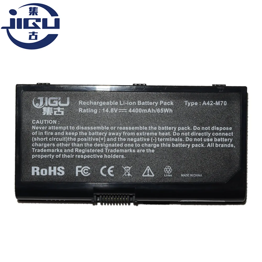 

JIGU 8Cell Laptop Battery For Asus M70 X72VR X72F X71VN M70L M70S M70V N70S N90S A42-M70 A32-F70 A32-M70 Series