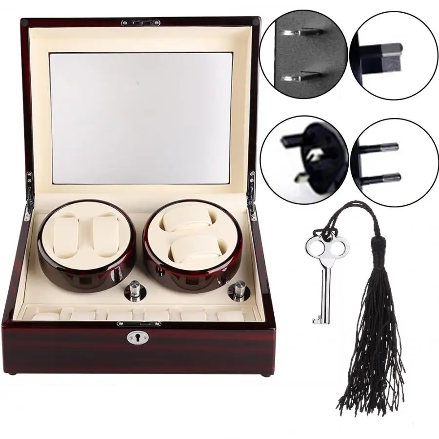 Автомобильный шейкер держатель для часов дисплей 4 + 6 автоматическая