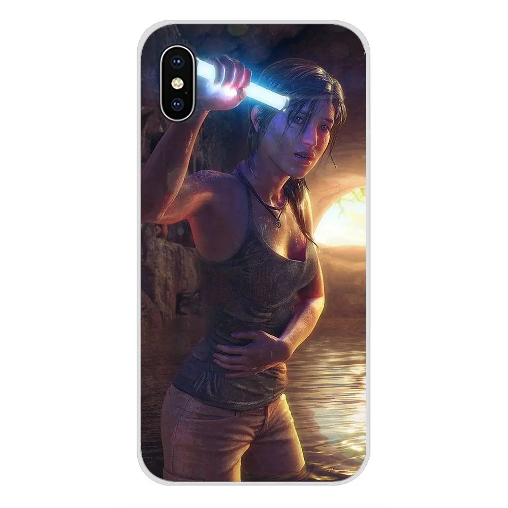 Tomb Raider Lara Croft игровой прозрачный мягкий чехол сумка для Samsung Galaxy J1 J2 J3 J4 J5 J6 J7 J8 Plus 2018