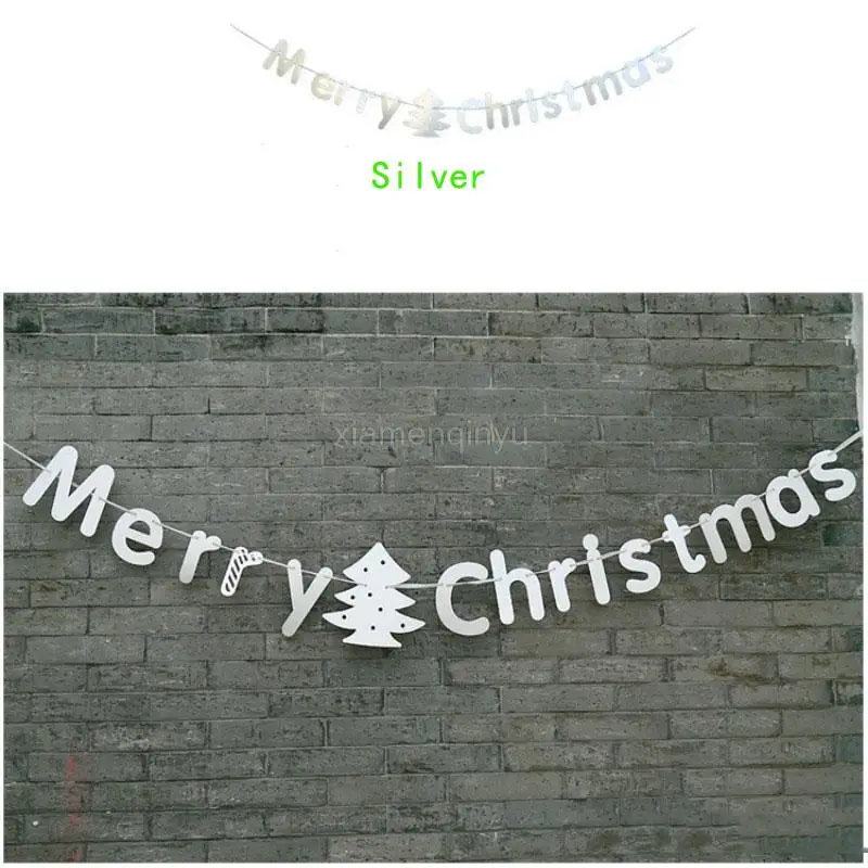 2017 новая картонная Рождественская гирлянда для рождественских принадлежностей 1