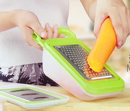 Однотонный многофункциональный измельчитель из нержавеющей стали нож для