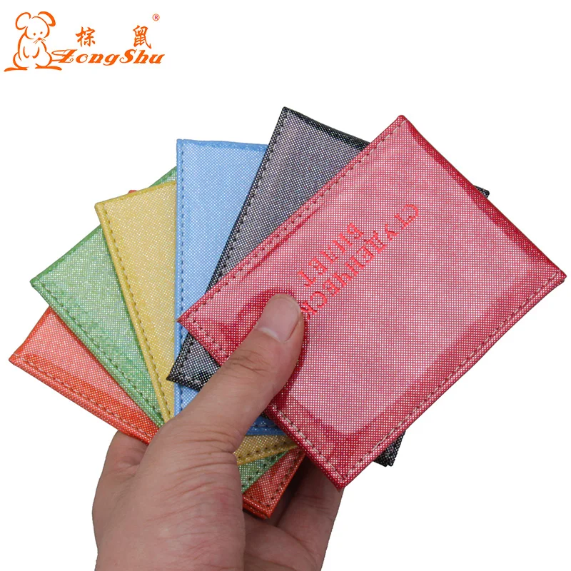

Zongshu colorful Russian Student ID card cover protection Students Certificate Card Case ID pattern case (custom accepted)