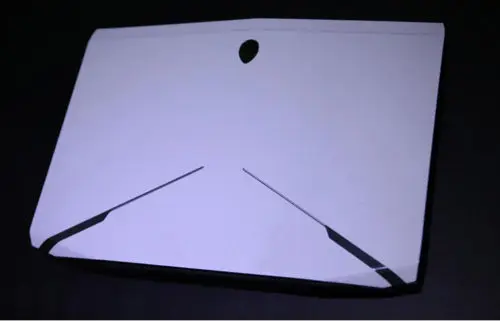 White Glitter KH ноутбука матовый блеск Стикеры кожного покрова протектор для Alienware 14 M14x R1 R2 2010-2013release 1st и 2nd generation - Цвет: White Glitter