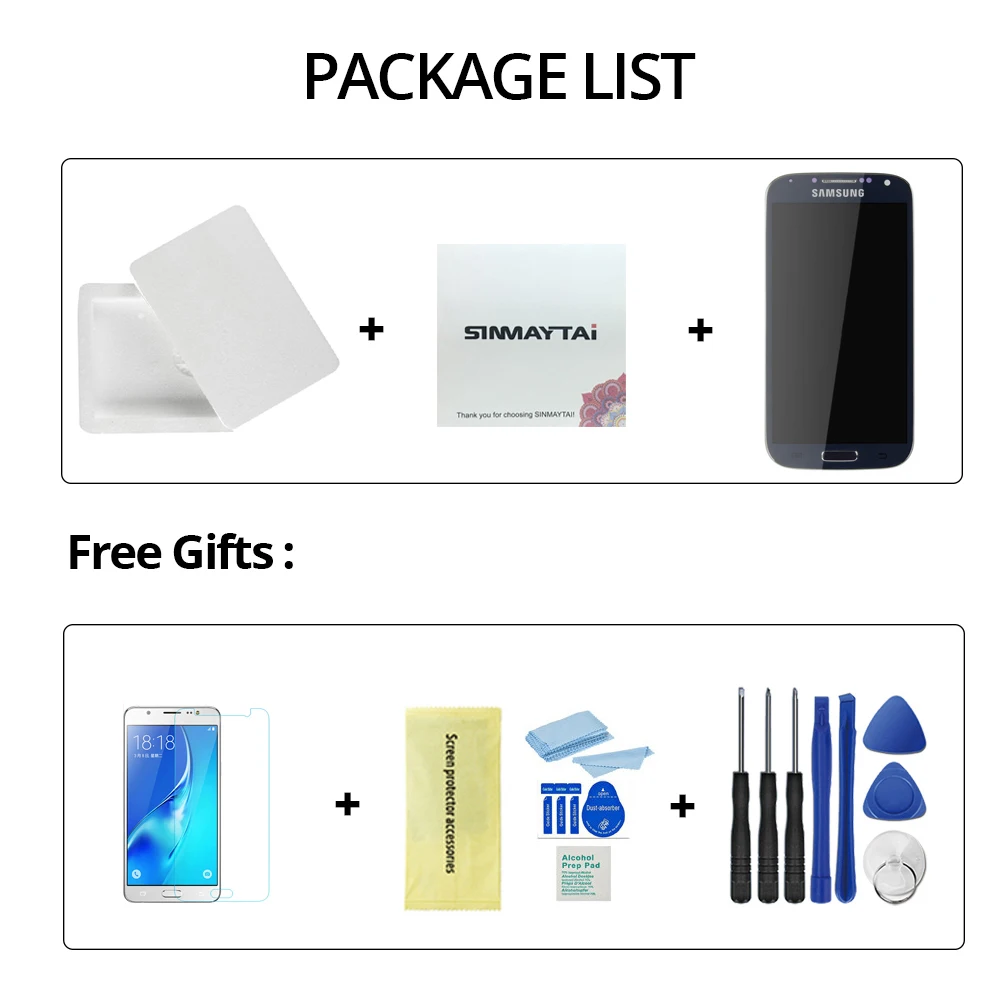 5,0 ''ЖК i9500 для SAMSUNG Galaxy S4 ЖК-дисплей с рамкой GT-i9505 i9500 i9505 i337 i9515 сенсорный экран дигитайзер