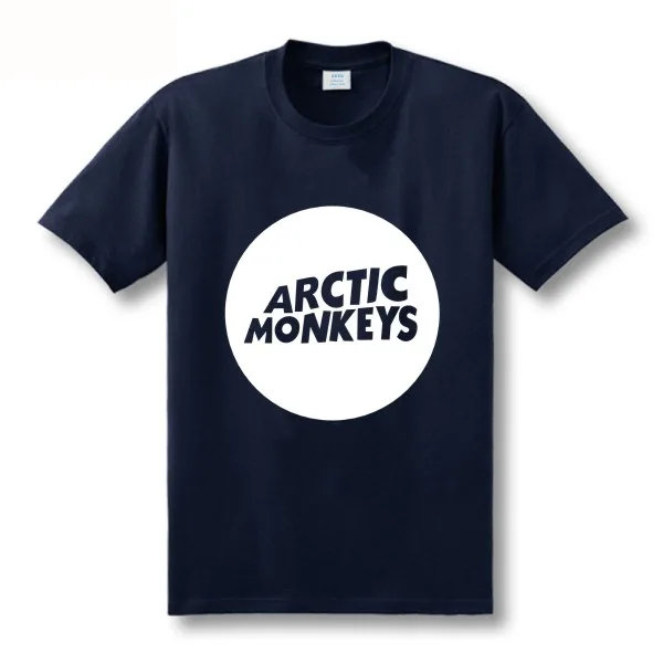 Мужская футболка с короткими рукавами и круглым вырезом Second Kill Arctic Monkeys 100% хлопок
