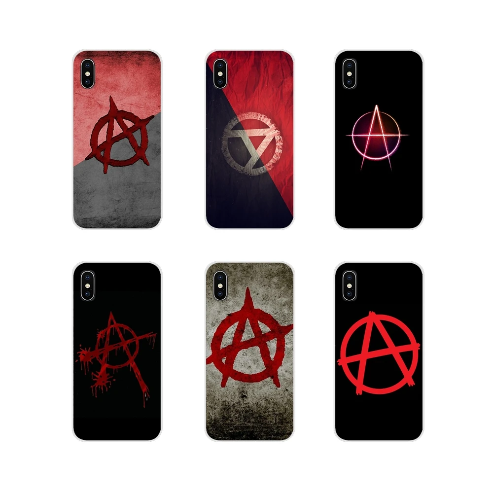 Аксессуары чехол для телефона cool anarchy logo HTC One U11 U12 X9 M7 M8 A9 M10 E9 Plus Desire 630 530 626 628 816 820