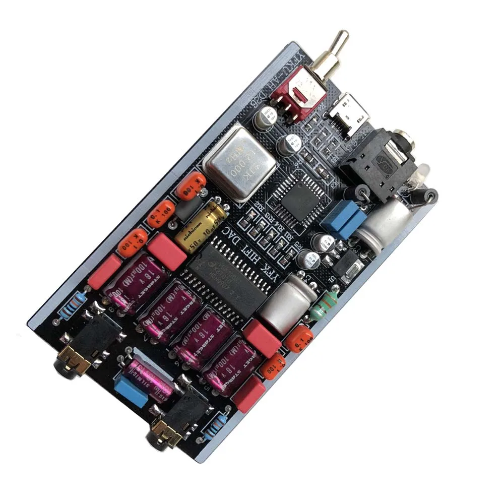 PCM2706 DAC TDA1305 ides декодер amp ноутбук ASIO PC USB звуковая карта усилитель для наушников доска без чехол
