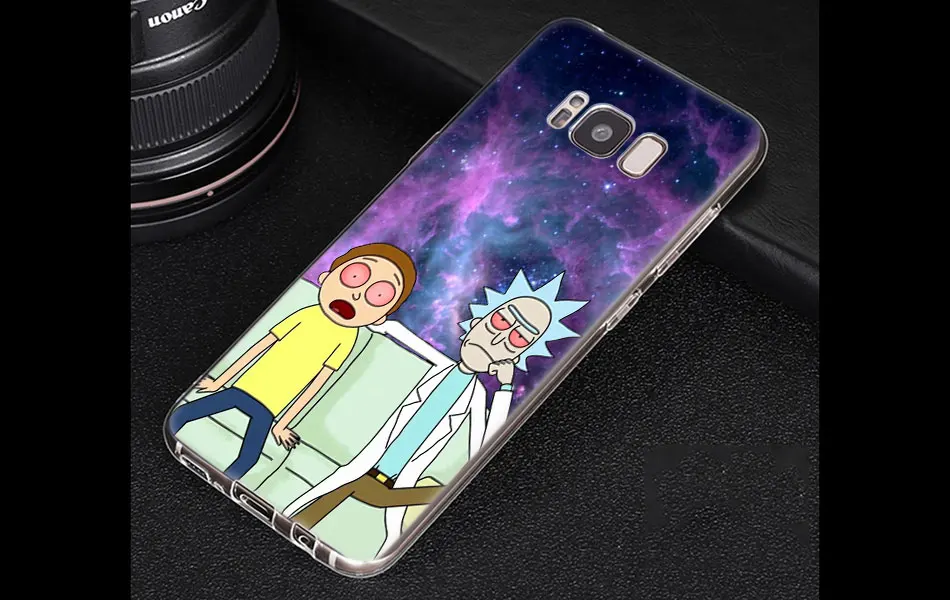 Рик и Морти силиконовый чехол для телефона для samsung Galaxy S10 плюс S10e S8 S9 S9 плюс S7 Edge Note 10 5G 8 9 J4 J6 силиконовый чехол