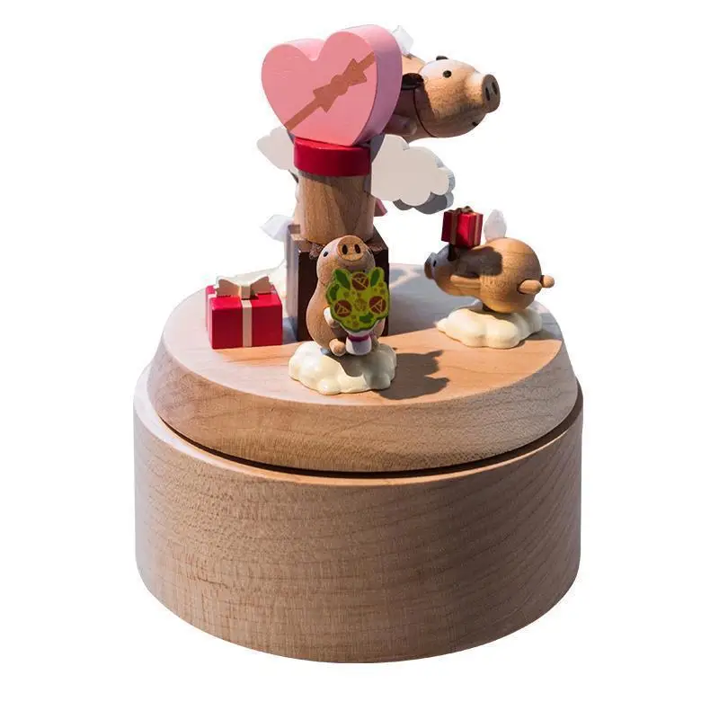 Музыкальная шкатулка Muzik Kutusu Caixa Caixinha Musical Madera Imagine Dragon Ballerina Wooden Boite A Musique caja De Carousel