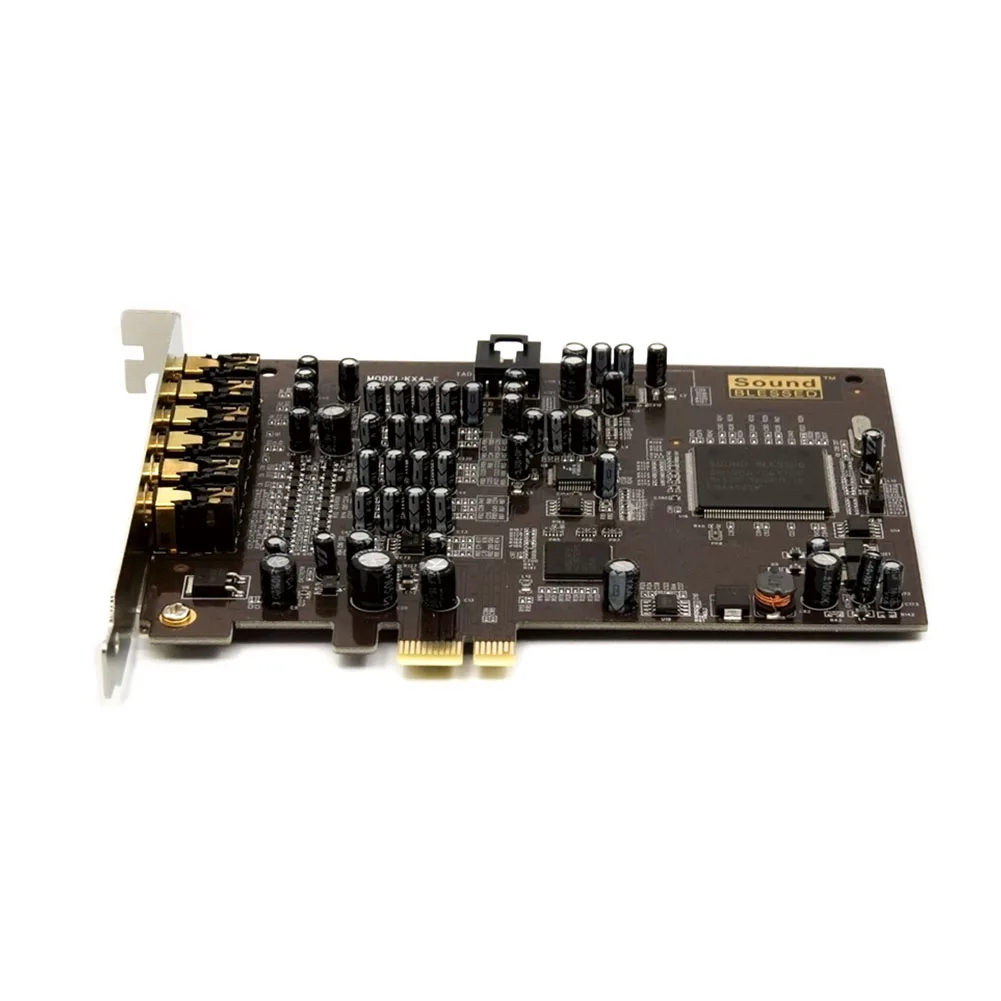 SB1550 7 1 KTV Blaster мульти интерфейс гарнитура микрофон ускоренное аудио пение PCI e