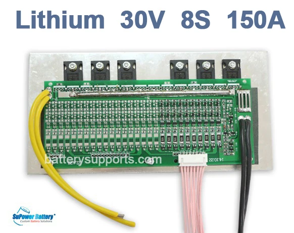 SuPower 8S 28 8 в 29 6 33 а литий-ионный Литий-полимерный аккумулятор BMS система управления