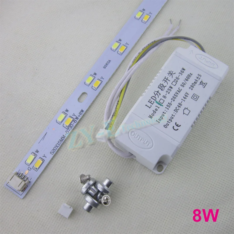 3 комплекта 52 см светодиодные потолочные светильники pcb печатная плата SMD 5730