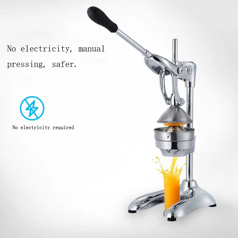 

High quality Stainless steel Juicer Fruits Squeezer Orange Lemon Juice Squeezer No power mute Kitchen Cooking Tool