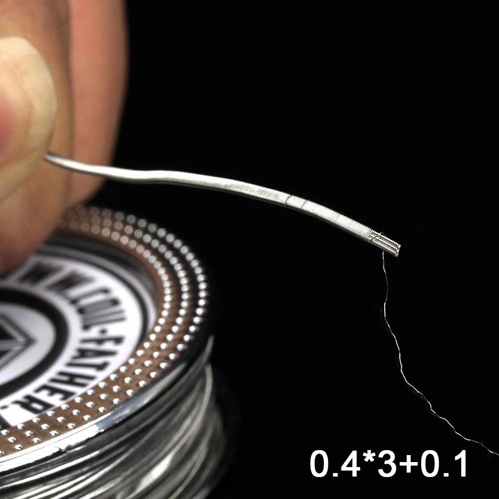 5 м Катушка отец A1 плавленый Clapton Vape провод для DIY катушки RDA RTA RDTA электронная