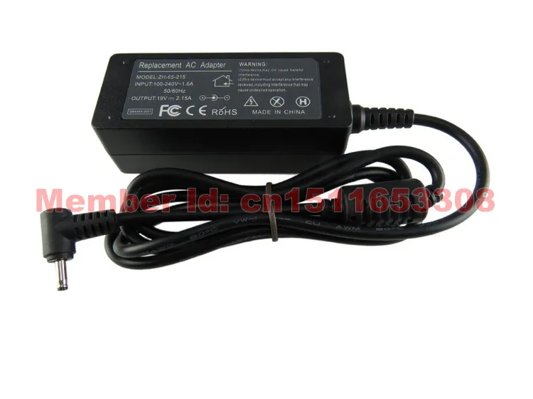 Зарядное устройство для ноутбуков 19 в 2 1 А 40 Вт AC Samsung NP305U1A NP530U3B NP535U3C NP540U3C NP900X1B 3 0 мм
